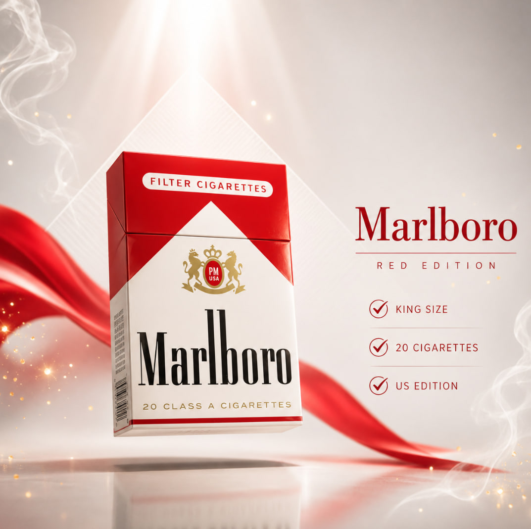 Marlboro (Hard Red) US Edition (10-Pack Carton) - 图片 2