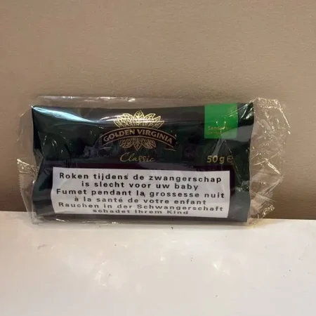 Golden Virginia Classic (Green) Hand Rolling Tobacco 50g