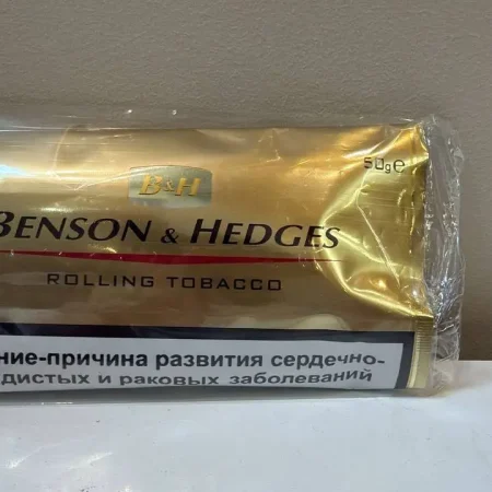 Benson & Hedges Gold Hand Rolling Tobacco 50g（Russian edition）