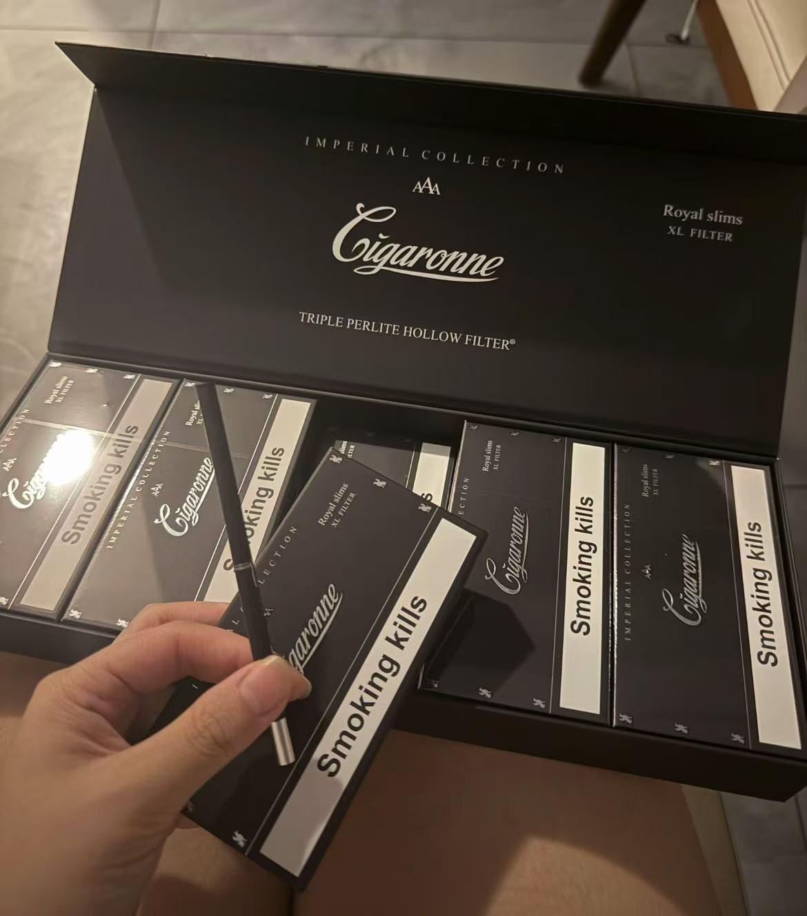 Cigaronne Imperial Collection Royal Slims XL Filter - 图片 3