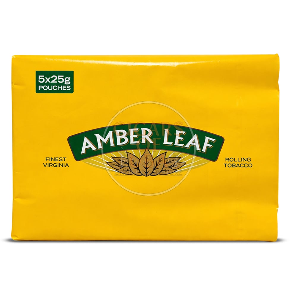 Amber Leaf 25g — Virginia,Burley Hand Rolling Tobacco in 25g Pouch Format - Image 2