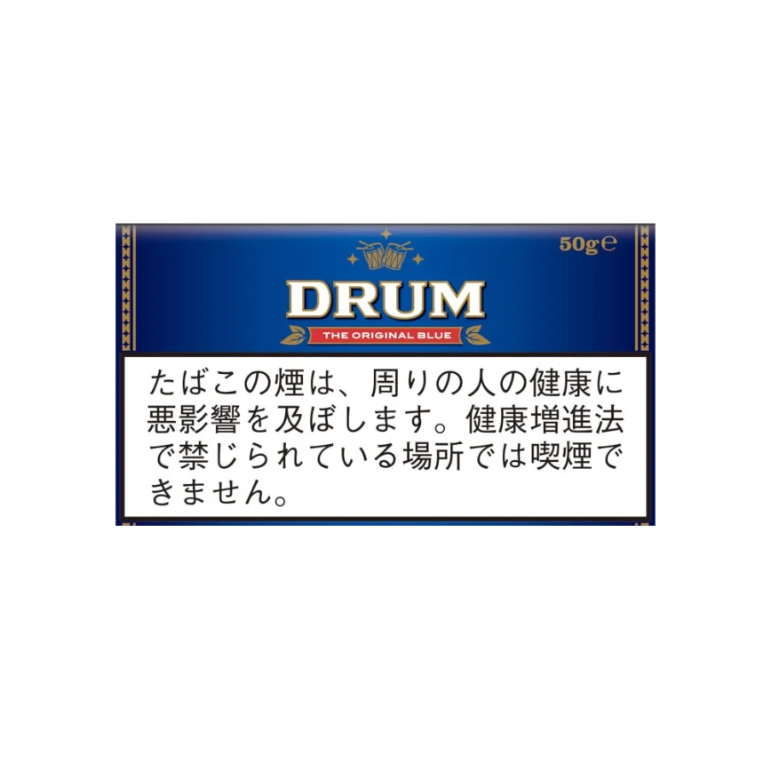 Drum Original Blue 50g Tobacco(Japan) (5-Pack Bundle) - 图片 2
