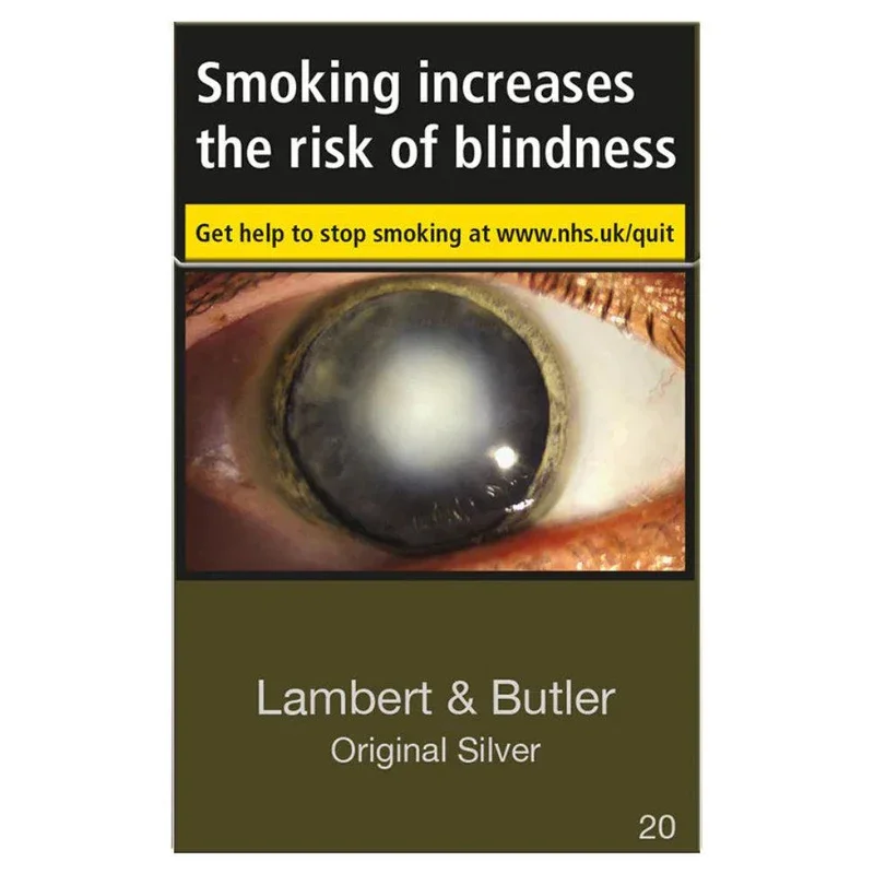 Lambert & Butler Original Silver King Size Cigarettes - 图片 2