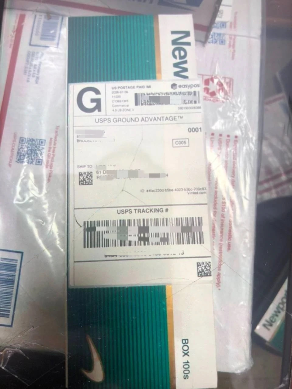 Recently packed order