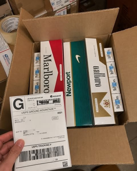 Recently packed order